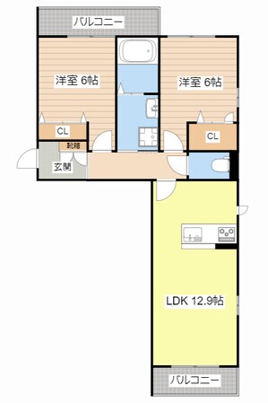 ダイフステージの物件間取画像